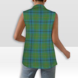 ScotsTee Shop Scottish Johnstone Ancient Women's Tartan Sleeveless Blazer Suit Vest