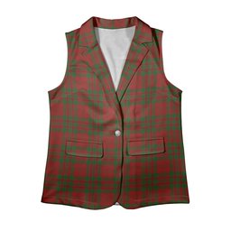 ScotsTee Shop Scottish Livingstone 2 Women's Tartan Sleeveless Blazer Suit Vest