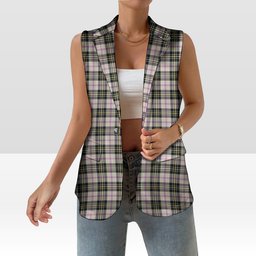 ScotsTee Shop Scottish MacPherson Dress Ancient Women's Tartan Sleeveless Blazer Suit Vest