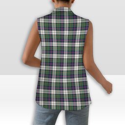 ScotsTee Shop Scottish Malcolm Dress Modern Women's Tartan Sleeveless Blazer Suit Vest