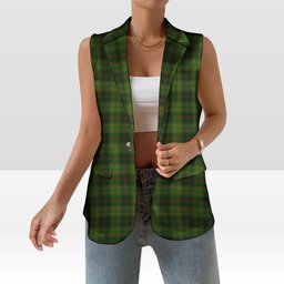 ScotsTee Shop Scottish Tomass Women's Tartan Sleeveless Blazer Suit Vest