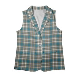 ScotsTee Shop Scottish Livingstone Dress Ancient Women's Tartan Sleeveless Blazer Suit Vest