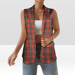 ScotsTee Shop Scottish MacNab Ancient Women's Tartan Sleeveless Blazer Suit Vest