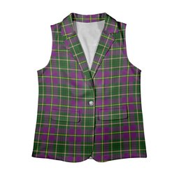 ScotsTee Shop Scottish Tailyour Women's Tartan Sleeveless Blazer Suit Vest