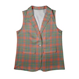 ScotsTee Shop Scottish McKintosh Ancient Women's Tartan Sleeveless Blazer Suit Vest