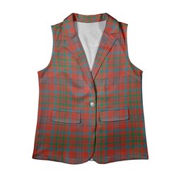 ScotsTee Shop Scottish Murray of Tullibardine Ancient Women's Tartan Sleeveless Blazer Suit Vest