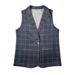 ScotsTee Shop Scottish Wheadon Women's Tartan Sleeveless Blazer Suit Vest