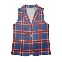 ScotsTee Shop Scottish Laing of Archiestown Modern Women's Tartan Sleeveless Blazer Suit Vest