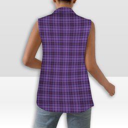 ScotsTee Shop Scottish Learmonth Family Herts Women's Tartan Sleeveless Blazer Suit Vest