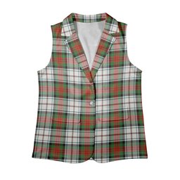 ScotsTee Shop Scottish MacDuff Dress Ancient Women's Tartan Sleeveless Blazer Suit Vest