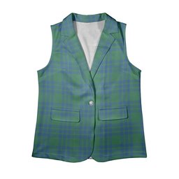 ScotsTee Shop Scottish Montgomery Ancient Women's Tartan Sleeveless Blazer Suit Vest