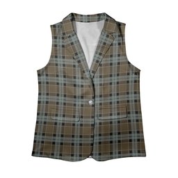 ScotsTee Shop Scottish Graham of Menteith Weathered Women's Tartan Sleeveless Blazer Suit Vest