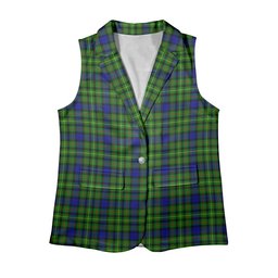 ScotsTee Shop Scottish Rollo SC Women's Tartan Sleeveless Blazer Suit Vest