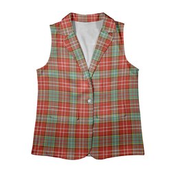 ScotsTee Shop Scottish Ogilvie (Ogilvy) Ancient Women's Tartan Sleeveless Blazer Suit Vest