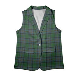 ScotsTee Shop Scottish Hope Vere Lochcarron Women's Tartan Sleeveless Blazer Suit Vest