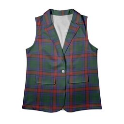 ScotsTee Shop Scottish Jardine Dress Women's Tartan Sleeveless Blazer Suit Vest