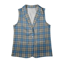 ScotsTee Shop Scottish Napier Ancient Women's Tartan Sleeveless Blazer Suit Vest