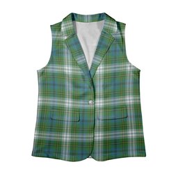 ScotsTee Shop Scottish Johnstone Dress Ancient Women's Tartan Sleeveless Blazer Suit Vest