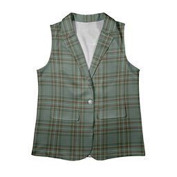 ScotsTee Shop Scottish Kelly Dress Women's Tartan Sleeveless Blazer Suit Vest