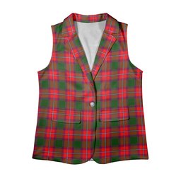 ScotsTee Shop Scottish Rattray Modern Women's Tartan Sleeveless Blazer Suit Vest