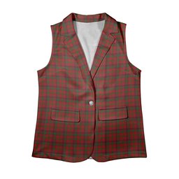 ScotsTee Shop Scottish McColl Women's Tartan Sleeveless Blazer Suit Vest