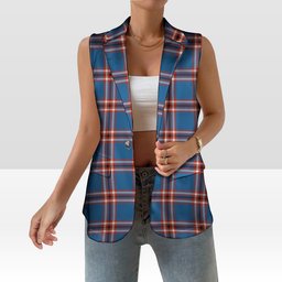 ScotsTee Shop Scottish Laing of Archiestown Ancient Women's Tartan Sleeveless Blazer Suit Vest