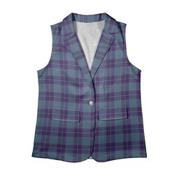 ScotsTee Shop Scottish Patterson John Women's Tartan Sleeveless Blazer Suit Vest