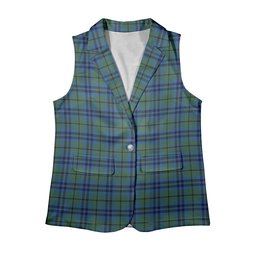 ScotsTee Shop Scottish Marshall 2 Women's Tartan Sleeveless Blazer Suit Vest