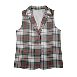 ScotsTee Shop Scottish MacDuff Dress Modern Women's Tartan Sleeveless Blazer Suit Vest