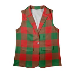 ScotsTee Shop Scottish Moncrieffe SC Women's Tartan Sleeveless Blazer Suit Vest