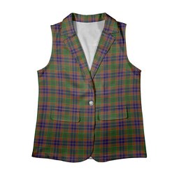 ScotsTee Shop Scottish Stephenson Old Women's Tartan Sleeveless Blazer Suit Vest