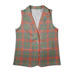 ScotsTee Shop Scottish MacKintosh Ancient Women's Tartan Sleeveless Blazer Suit Vest