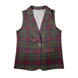 ScotsTee Shop Scottish MacBean of Tomatin Women's Tartan Sleeveless Blazer Suit Vest