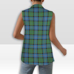 ScotsTee Shop Scottish Stirling Ancient Women's Tartan Sleeveless Blazer Suit Vest
