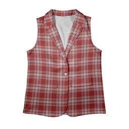 ScotsTee Shop Scottish Menzies 1815 Women's Tartan Sleeveless Blazer Suit Vest