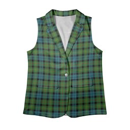 ScotsTee Shop Scottish Rollo Ancient Women's Tartan Sleeveless Blazer Suit Vest