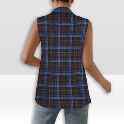 ScotsTee Shop Scottish Kennedy Irish Women's Tartan Sleeveless Blazer Suit Vest