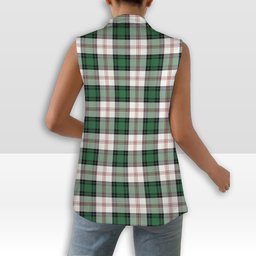 ScotsTee Shop Scottish Ross Arisaid Ancient Women's Tartan Sleeveless Blazer Suit Vest
