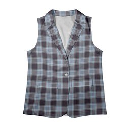 ScotsTee Shop Scottish Royal Canadian Air Force Women's Tartan Sleeveless Blazer Suit Vest