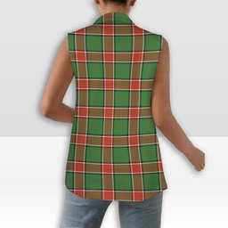 ScotsTee Shop Scottish Pollock Ancient Women's Tartan Sleeveless Blazer Suit Vest