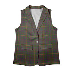 ScotsTee Shop Scottish Hall 1994 Women's Tartan Sleeveless Blazer Suit Vest