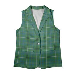 ScotsTee Shop Scottish Hay Hunting Ancient Women's Tartan Sleeveless Blazer Suit Vest