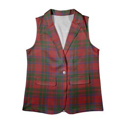 ScotsTee Shop Scottish MacQuarrie 3 Women's Tartan Sleeveless Blazer Suit Vest