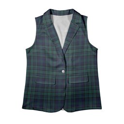 ScotsTee Shop Scottish Matheson Hunting Modern Women's Tartan Sleeveless Blazer Suit Vest