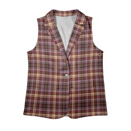 ScotsTee Shop Scottish McKay of Strathnaver Modern Women's Tartan Sleeveless Blazer Suit Vest