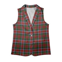 ScotsTee Shop Scottish MacDuff 6 Women's Tartan Sleeveless Blazer Suit Vest