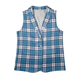 ScotsTee Shop Scottish Roberton Women's Tartan Sleeveless Blazer Suit Vest