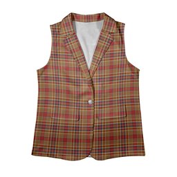 ScotsTee Shop Scottish MacGlashan Women's Tartan Sleeveless Blazer Suit Vest