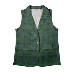 ScotsTee Shop Scottish MacKendrick Women's Tartan Sleeveless Blazer Suit Vest