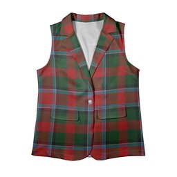 ScotsTee Shop Scottish Thomson Mackinlay Women's Tartan Sleeveless Blazer Suit Vest